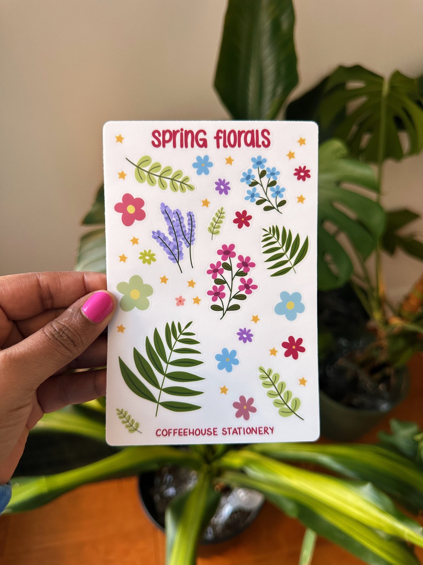 Spring Florals Sticker Sheet OOPSIE
