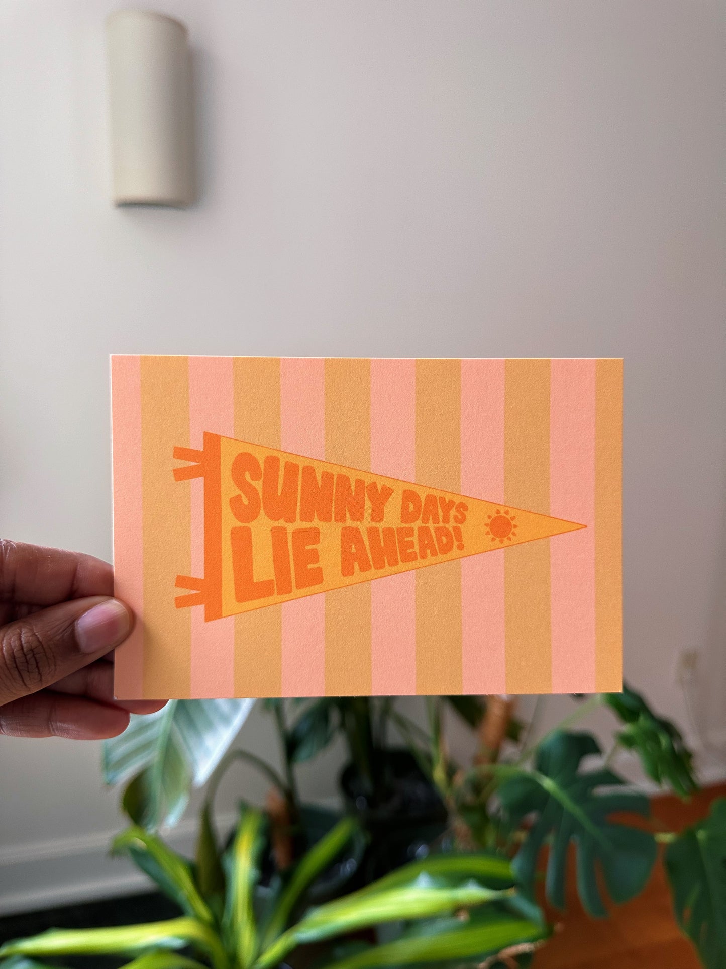Sunny Days Postcard OOPSIE
