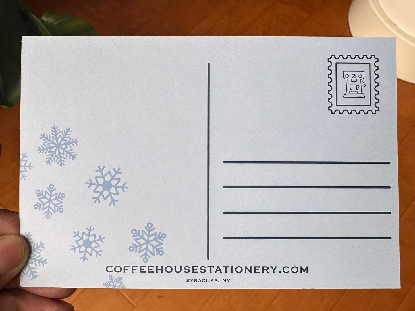 Holiday Stamps Postcard