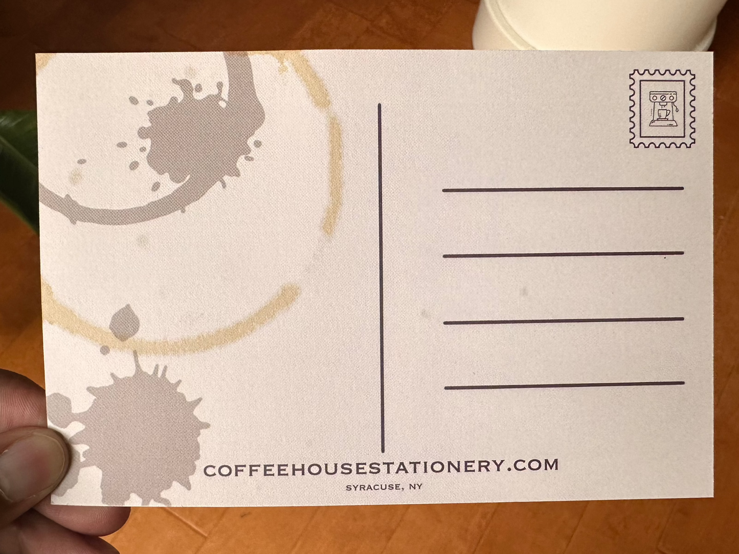 Mornin' Coffee Club Postcard