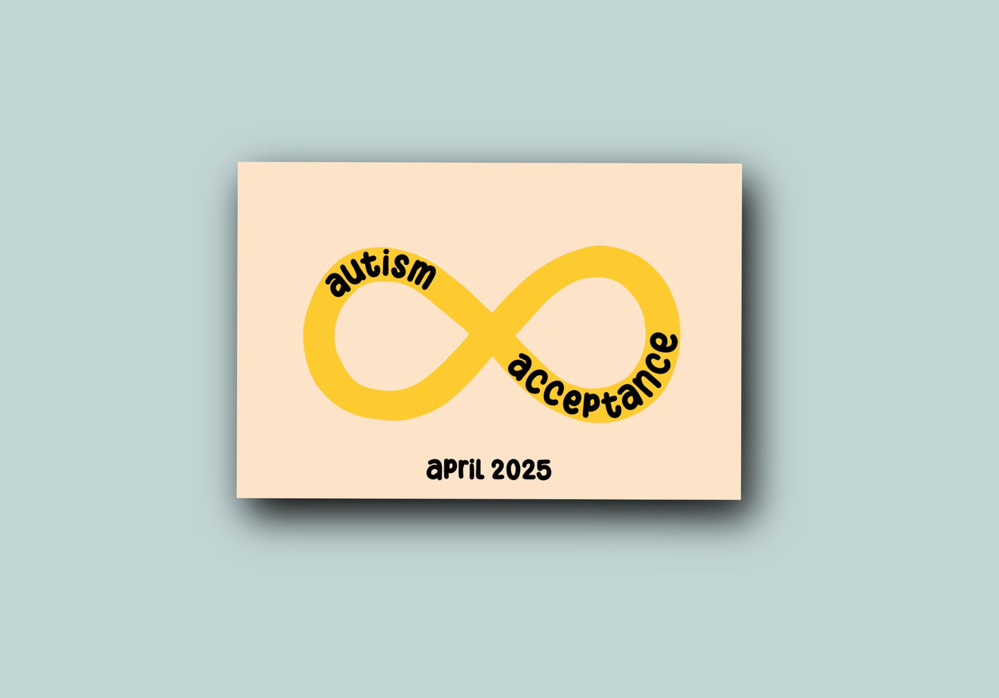 Infinite Possibilities Postcard - APRIL