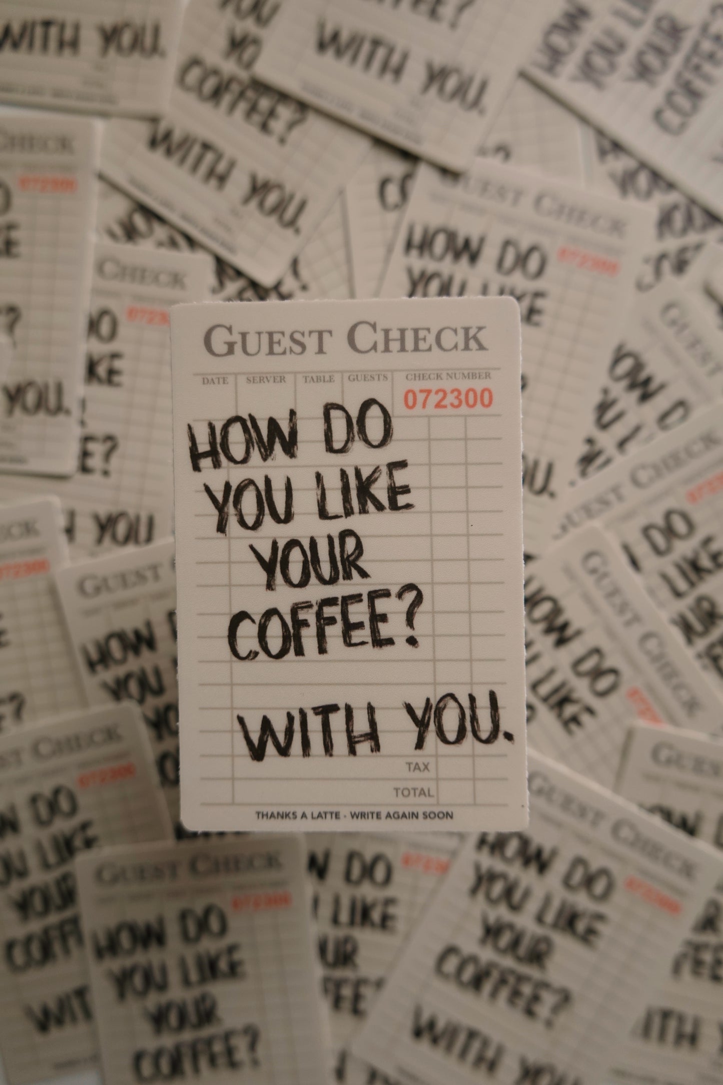 How Do You Like Your Coffee? Sticker