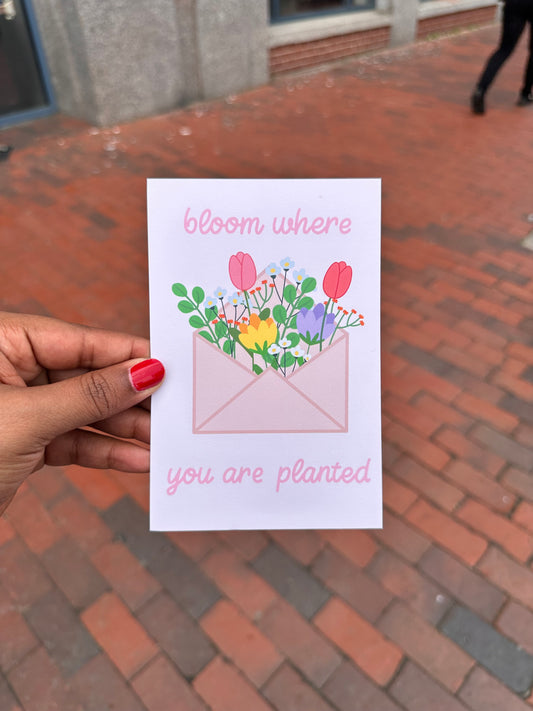 Blooming Dreams Postcard