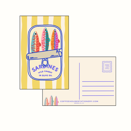 Tin Fish Postcard