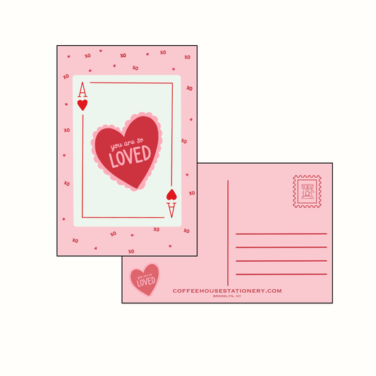 Ace of Hearts Postcard