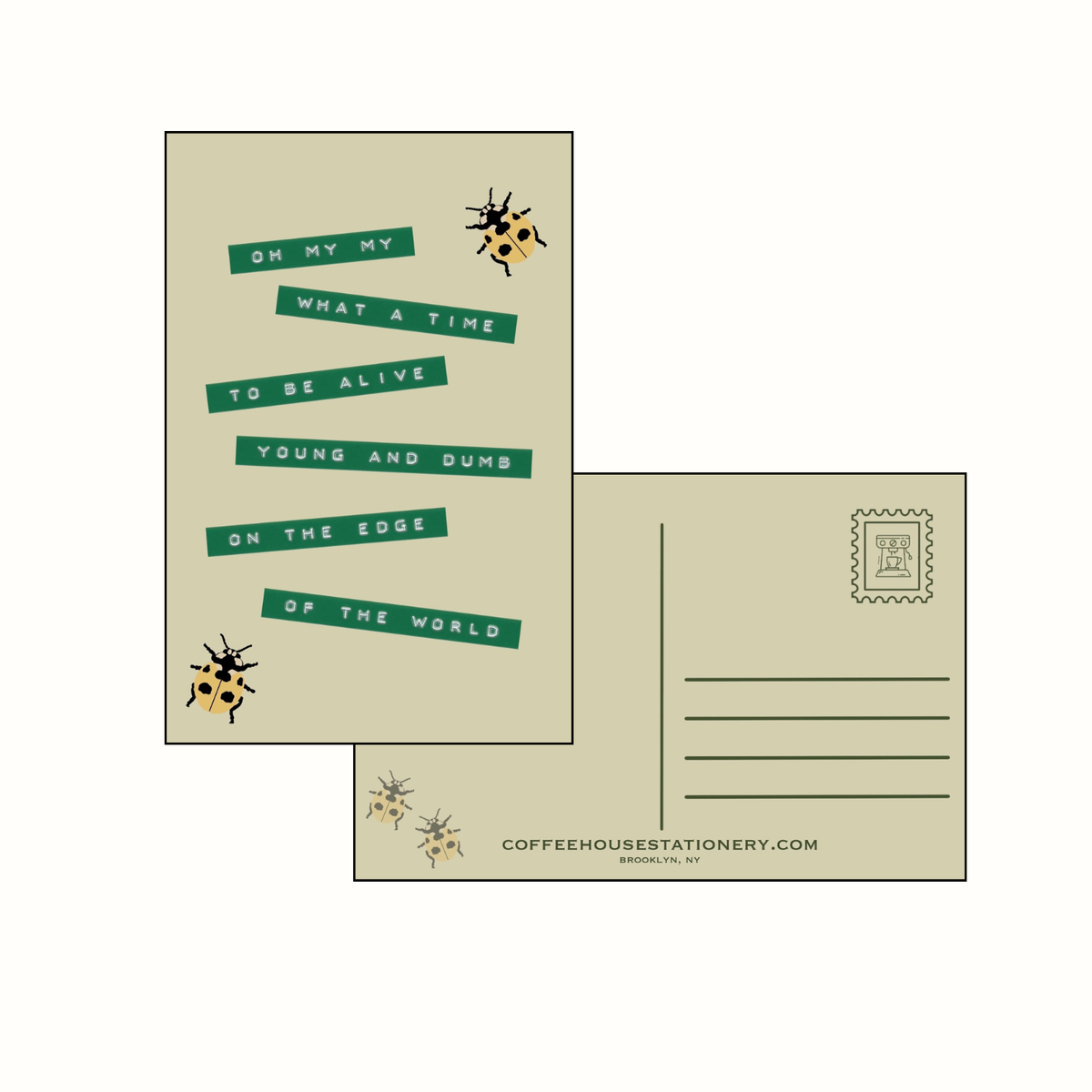 Last of the Bugs Postcard